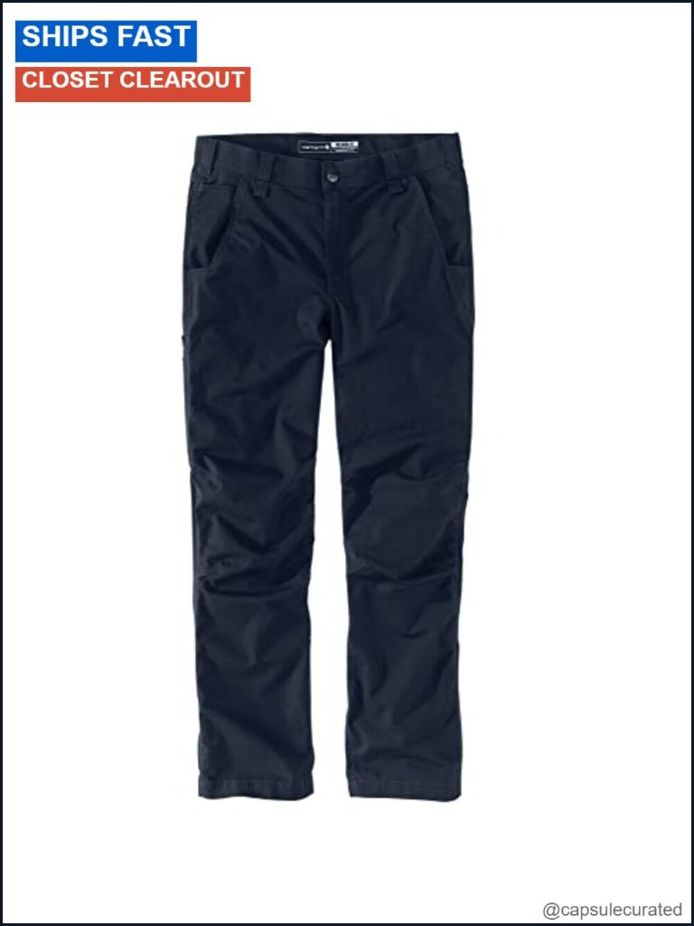 Men's FR Relaxed Straight Ripstop Dungaree Work Pants